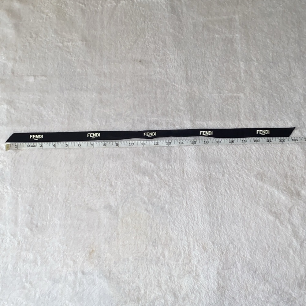 Fendi Paper Shopping Bag With Ribbon String - image 4